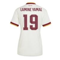 Camiseta España Lamine Yamal #19 Segunda Equipación Replica Mundial 2026 para mujer mangas cortas